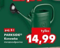 Konewka 5l Parkside promocja w Kaufland