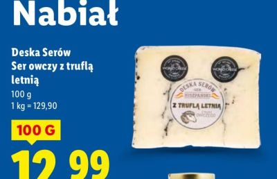 Ser promocja w Lidl