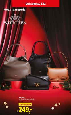 Torebka skórzana damska Wittchen promocja w Lidl