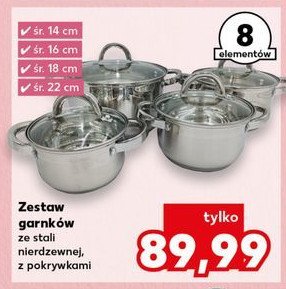 Komplet garnków promocja