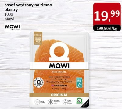 艁oso艣 w臋dzony na zimno plastry Mowi promocja w Market Point