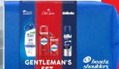 Zestaw kosmetyczny Gentleman's Set (Old Spice, Gillette, Head&Shoulders) promocja w Lidl