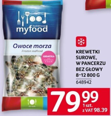 Krewetki promocja w Selgros