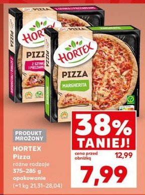 Pizza margherita Hortex promocja