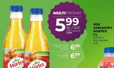 Sok jab艂kowy promocja w Du偶y Ben