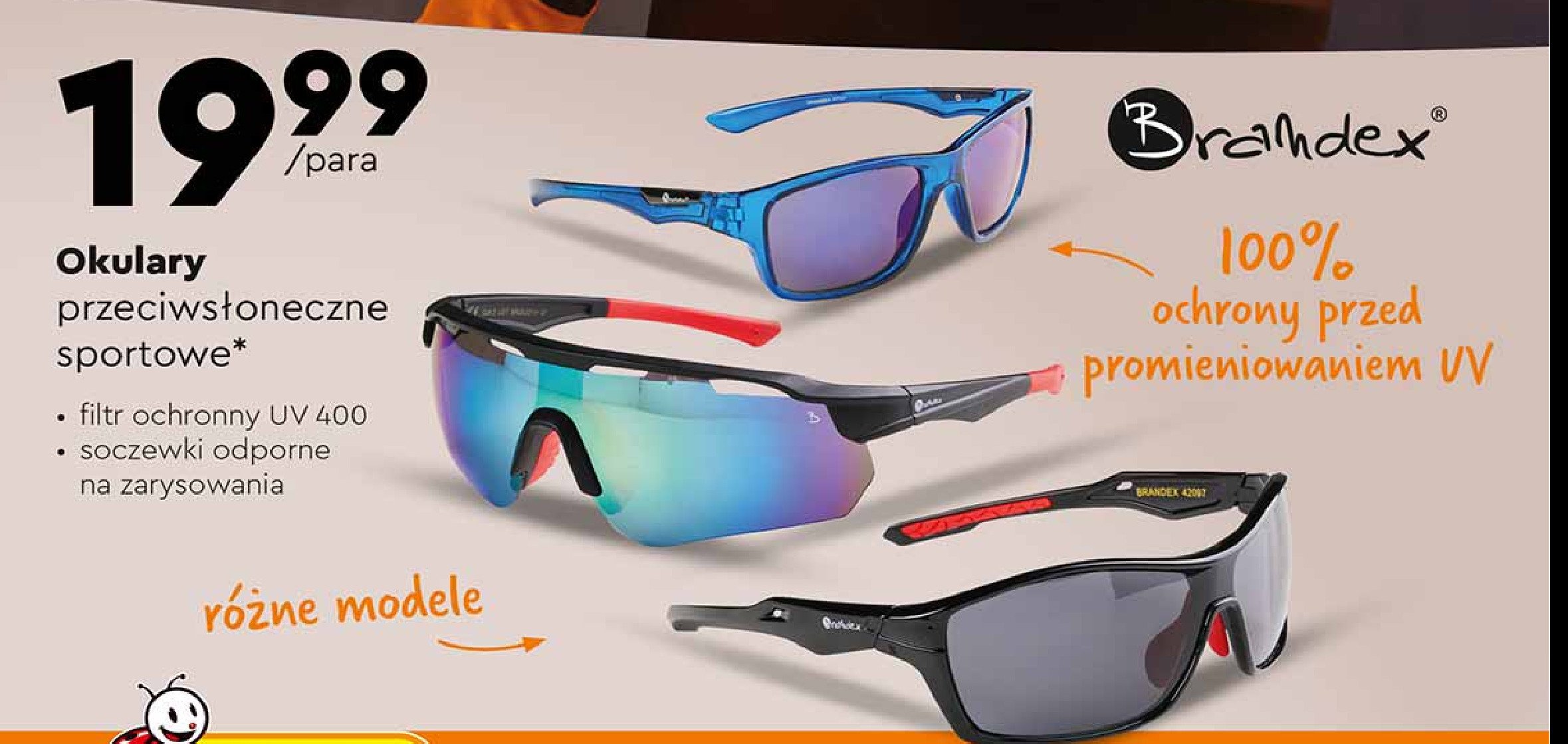 Okulary przeciwsłoneczne Brandex promocja