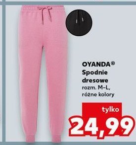 Spodnie dresowe m-l Oyanda promocja w Kaufland