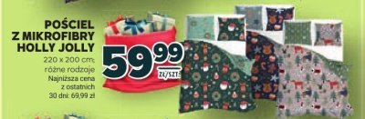 Pościel z mikrofibry Holly Jolly promocja w Stokrotka