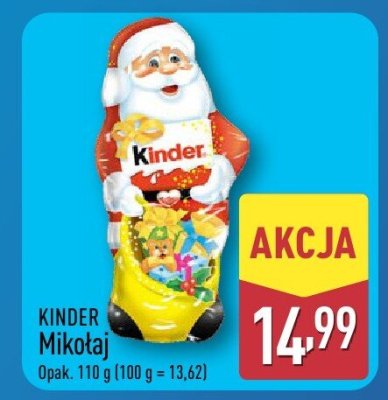 Mikołaj z czekolady promocja w Aldi