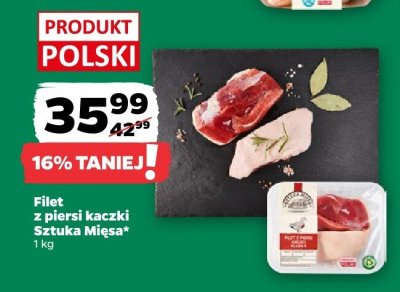 Filet z piersi kaczki promocja w Netto
