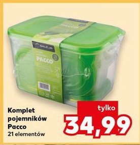 Komplet pojemników pacco promocja w Kaufland