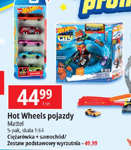 Samochód 1:64 Hot wheels promocja w Leclerc