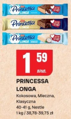 Wafel Princessa Longa Kokosowa, Mleczna, Klasyczna promocja w Chorten