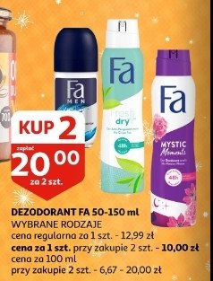 Dezodorant Fa mystic moments promocja