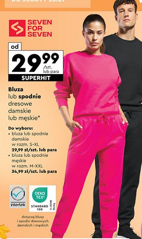 Spodnie dresowe damskie s-xl Seven for 7 promocja