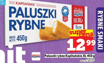 Paluszki rybne Kapitańskie XL 450 g promocja w TOPAZ
