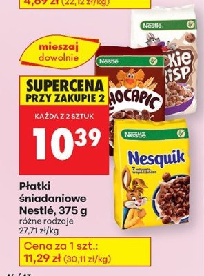 Płatki śniadaniowe różne rodzaje promocja w Biedronka