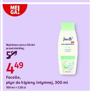Płyn do higieny intymnej pure Facelle intim promocja