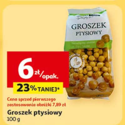 Groszek ptysowy 100 g promocja w Auchan