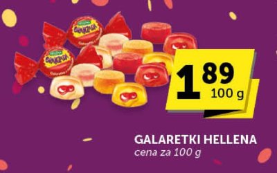 Galaretki Hellena promocja w Groszek