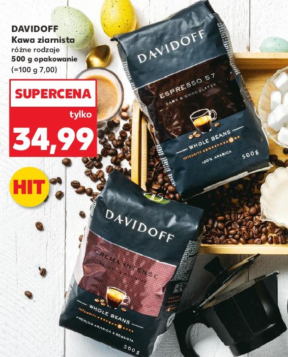 Kawa Davidoff cafe crema intense promocja
