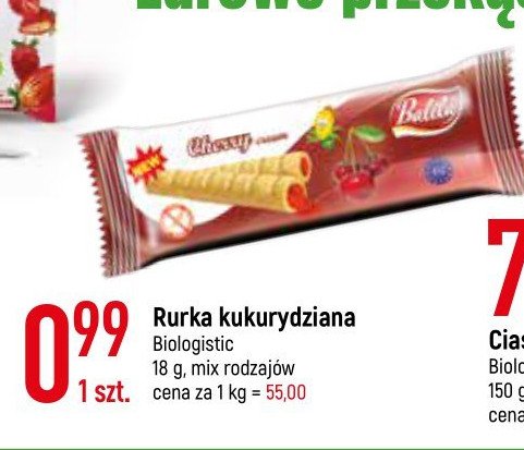 Rurka kukurydziana wi艣nia BALILA promocja