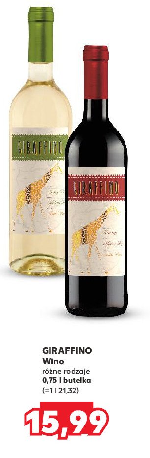 Wino GIRAFFINO promocja w Kaufland