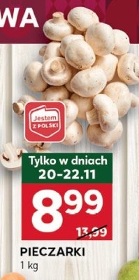 Pieczarki promocja w Stokrotka