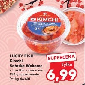 Sałatka kimchi Lucky fish promocja