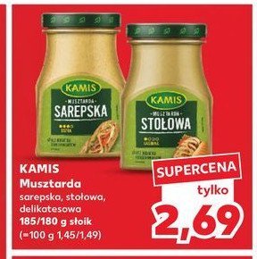 Musztarda delikatesowa Kamis promocja