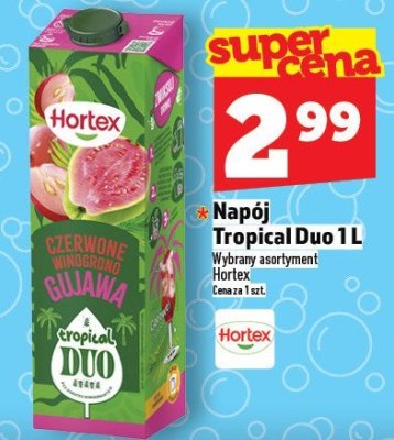 Napój Tropical Duo 1L promocja w TOPAZ
