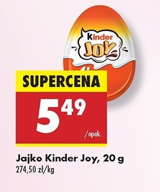 Jajko z niespodzianką Kinder promocja