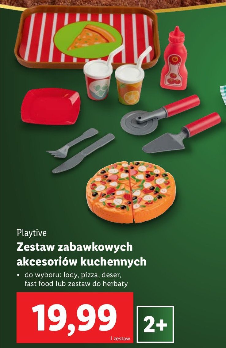 Zestaw fast food Playtive promocja