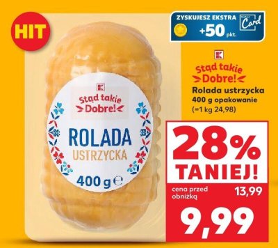 Rolada ustrzycka promocja w Kaufland
