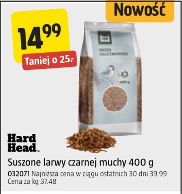 Suszone larwy czarnej muchy 400 g promocja w Jula