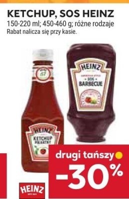 Ketchup, sos Heinz, różne rodzaje promocja w Stokrotka