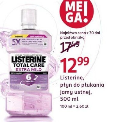 Płyn do płukania jamy ustnej promocja w Rossmann