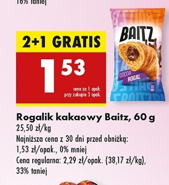 Rogalik kakaowy Baitz promocja