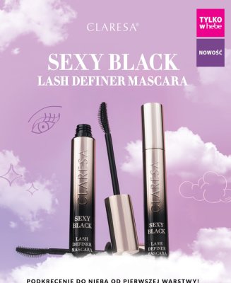 Mascara Claresa Sexy Black Lash Definer promocja w Hebe