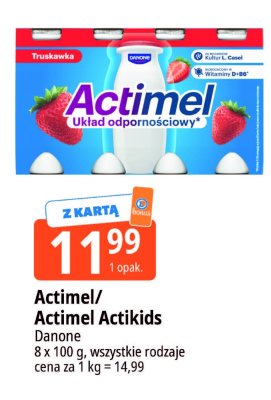 Actimel/Actimel Actikids promocja w Leclerc