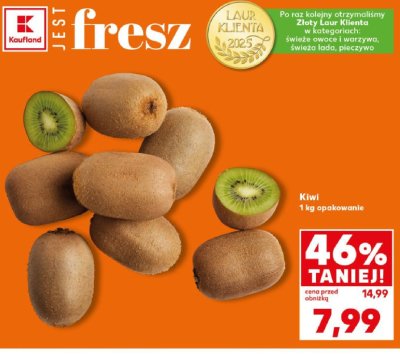 Kiwi 1 kg opak. promocja w Kaufland