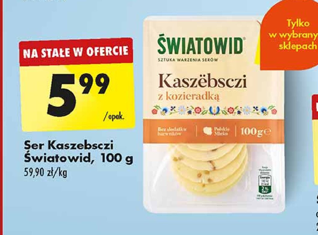 Ser kaszubski z kozieradką plastry Światowid promocja