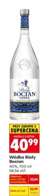Wódka Biały Bocian promocja w Biedronka