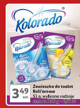 Kostka do wc cristal lemon Kolorado promocja