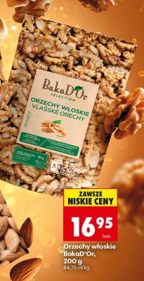 Orzechy włoskie BakaD'Or promocja w Biedronka
