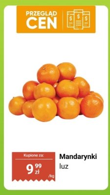 Mandarynki luz promocja w Biedronka