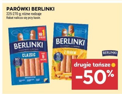 Parówki berlinki promocja w Stokrotka
