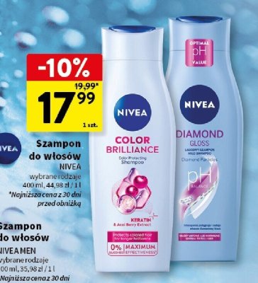 Szampon do włosów, wybrane rodzaje promocja w Intermarche