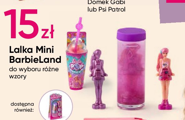 Lalka mini barbie land promocja