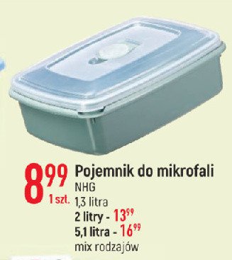 Pojemnik do mikrofali 2 l promocja